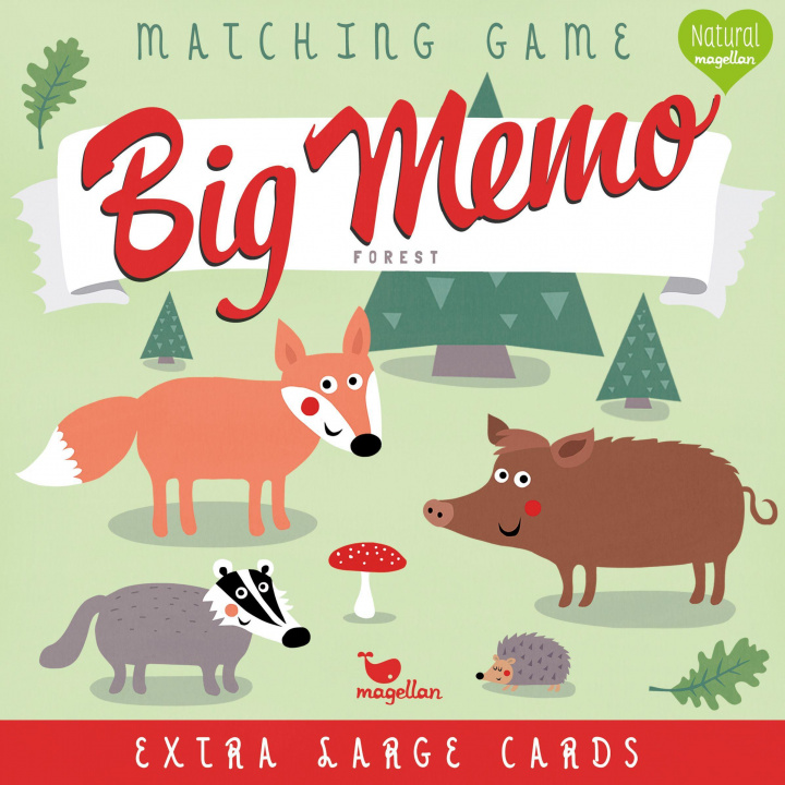 Igra/Igračka Big Memo - Forest Nastja Holtfreter