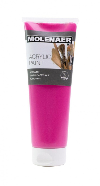 Carte Molenaer akrylová barva 250 ml - růžová 