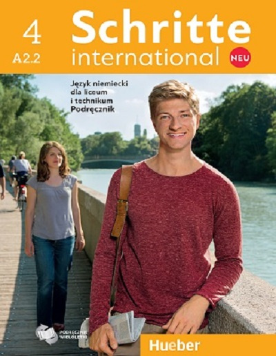 Kniha Schritte international Neu liceum, technikum 2019 4 Zestaw Podręcznik + odzwierciedlenie 