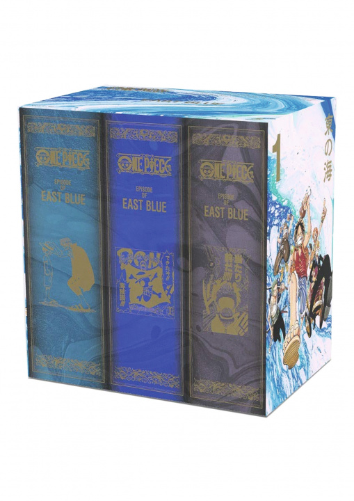 Könyv One Piece - Coffret East Blue (Tomes 01 à 12) Eiichiro Oda