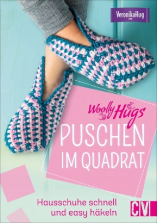 Kniha Woolly Hugs Puschen im Quadrat Britta Sopp