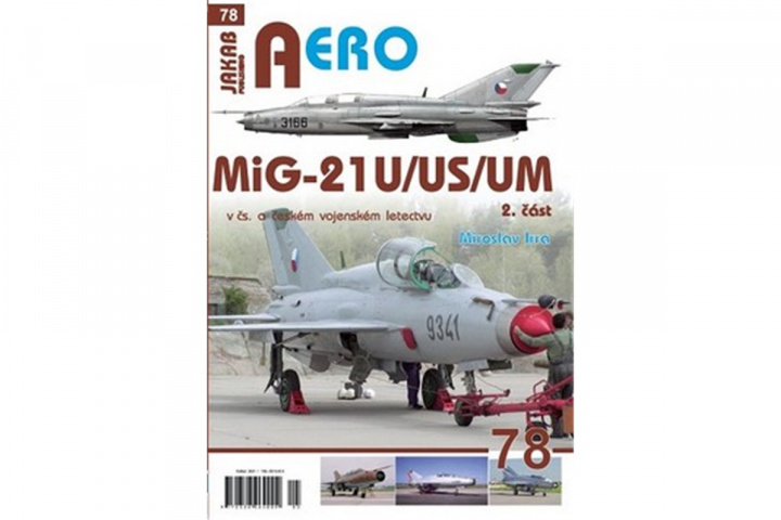 Könyv AERO 78 MiG-21U/US/UM 2.díl Miroslav Irra