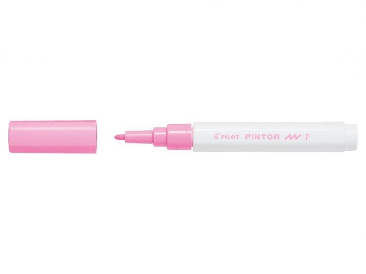 Knjiga PILOT Pintor Fine akrylový popisovač 0,9-1,5mm - růžový 