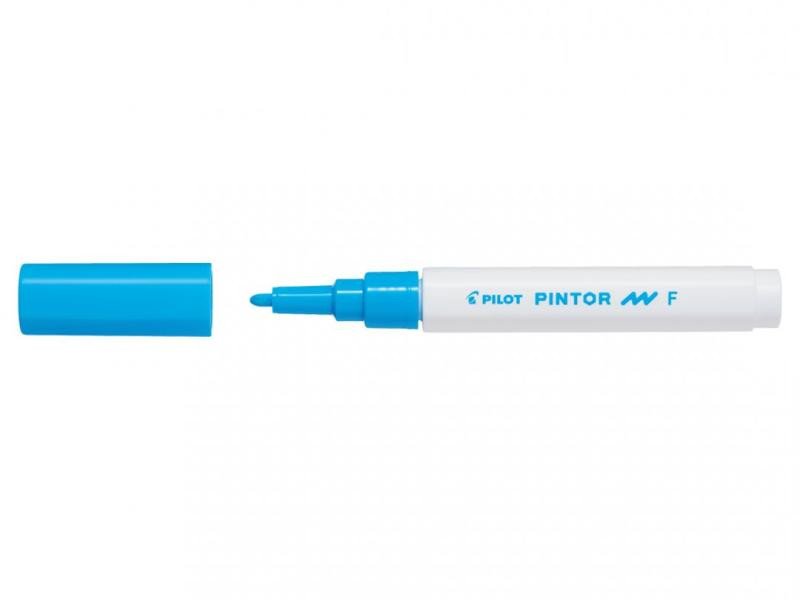 Книга PILOT Pintor Fine akrylový popisovač 0,9-1,5mm - světle modrý 