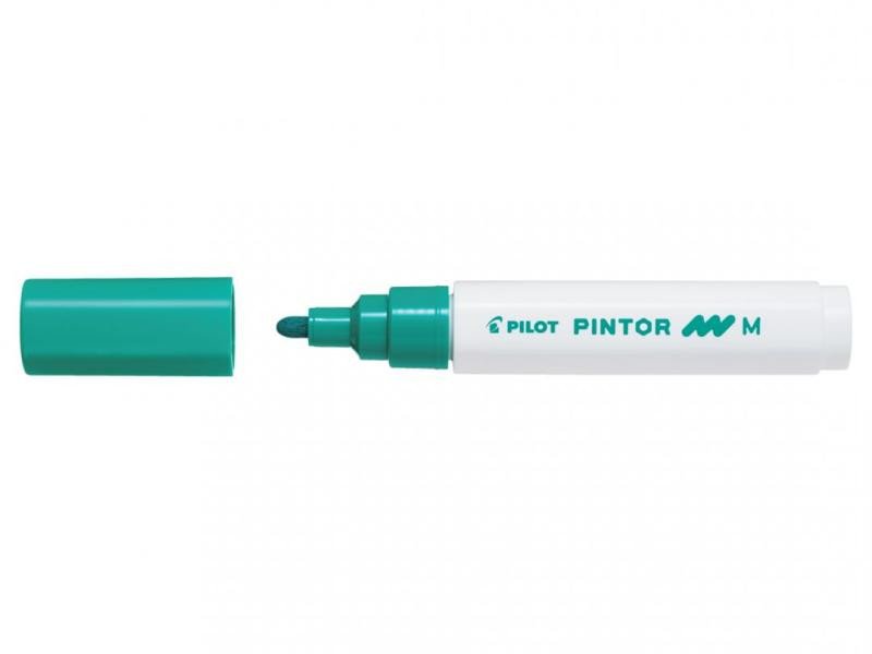 Knjiga PILOT Pintor Medium akrylový popisovač 1,5-2,2mm - zelený 