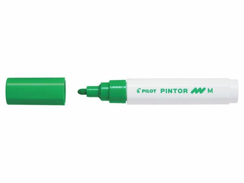 Kniha PILOT Pintor Medium akrylový popisovač 1,5-2,2mm - světle zelený 