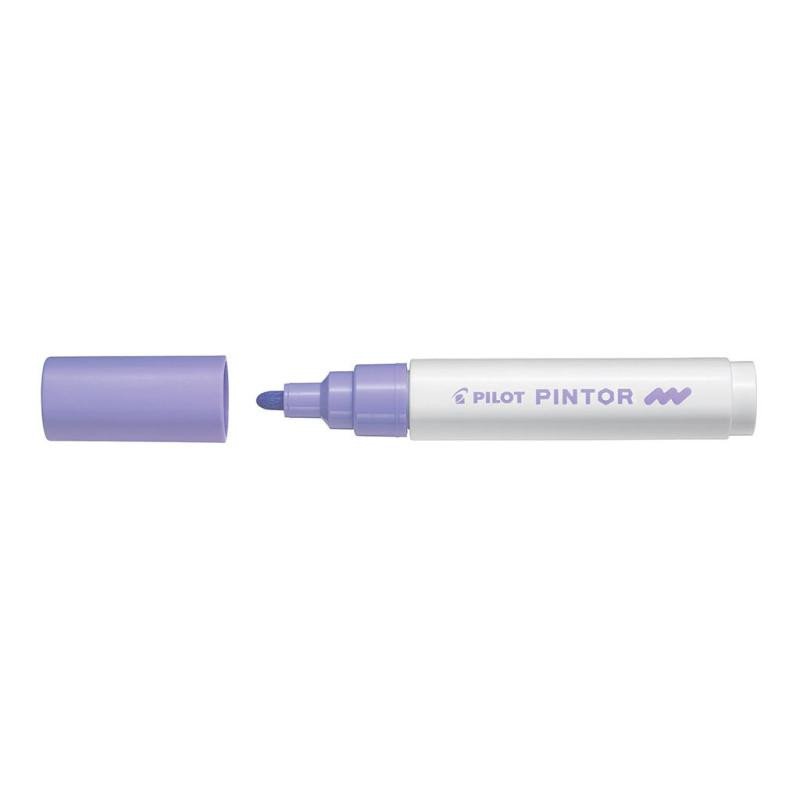 Книга PILOT Pintor Medium akrylový popisovač 1,5-2,2mm - pastelový fialový 