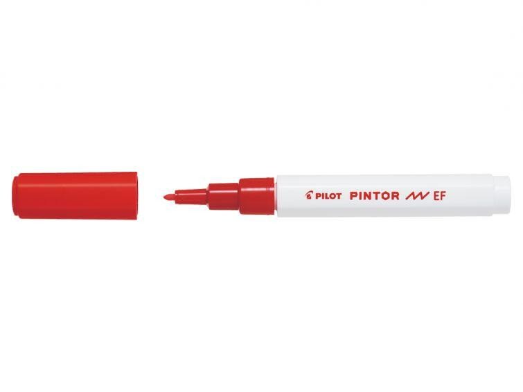 Carte PILOT Pintor Extra Fine akrylový popisovač 0,5-0,7mm - červený 