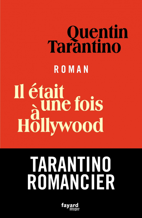 Knjiga Il était une fois à Hollywood Quentin Tarantino