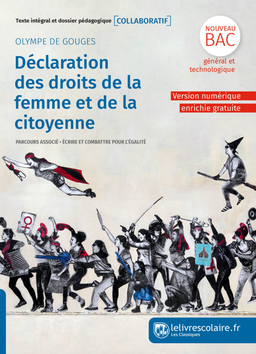 Libro Classique Olympe de Gouges, Déclaration des droits de la femme et de la citoyenne Lelivrescolaire.fr