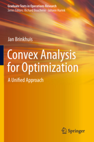 Buch Convex Analysis for Optimization Jan Brinkhuis