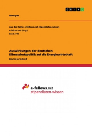 Carte Auswirkungen der deutschen Klimaschutzpolitik auf die Energiewirtschaft 
