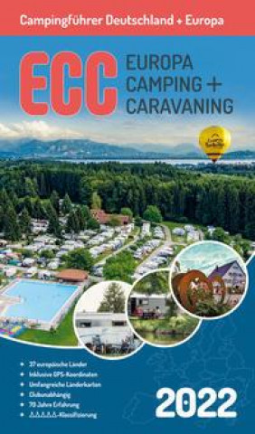 Knjiga ECC - Europa Camping- + Caravaning-Führer 2022 Jochen Müller