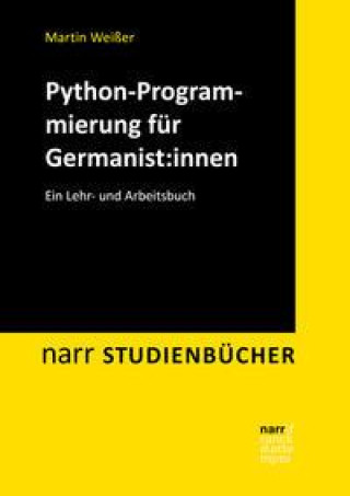 Book Python-Programmierung für Germanist:innen Martin Weisser