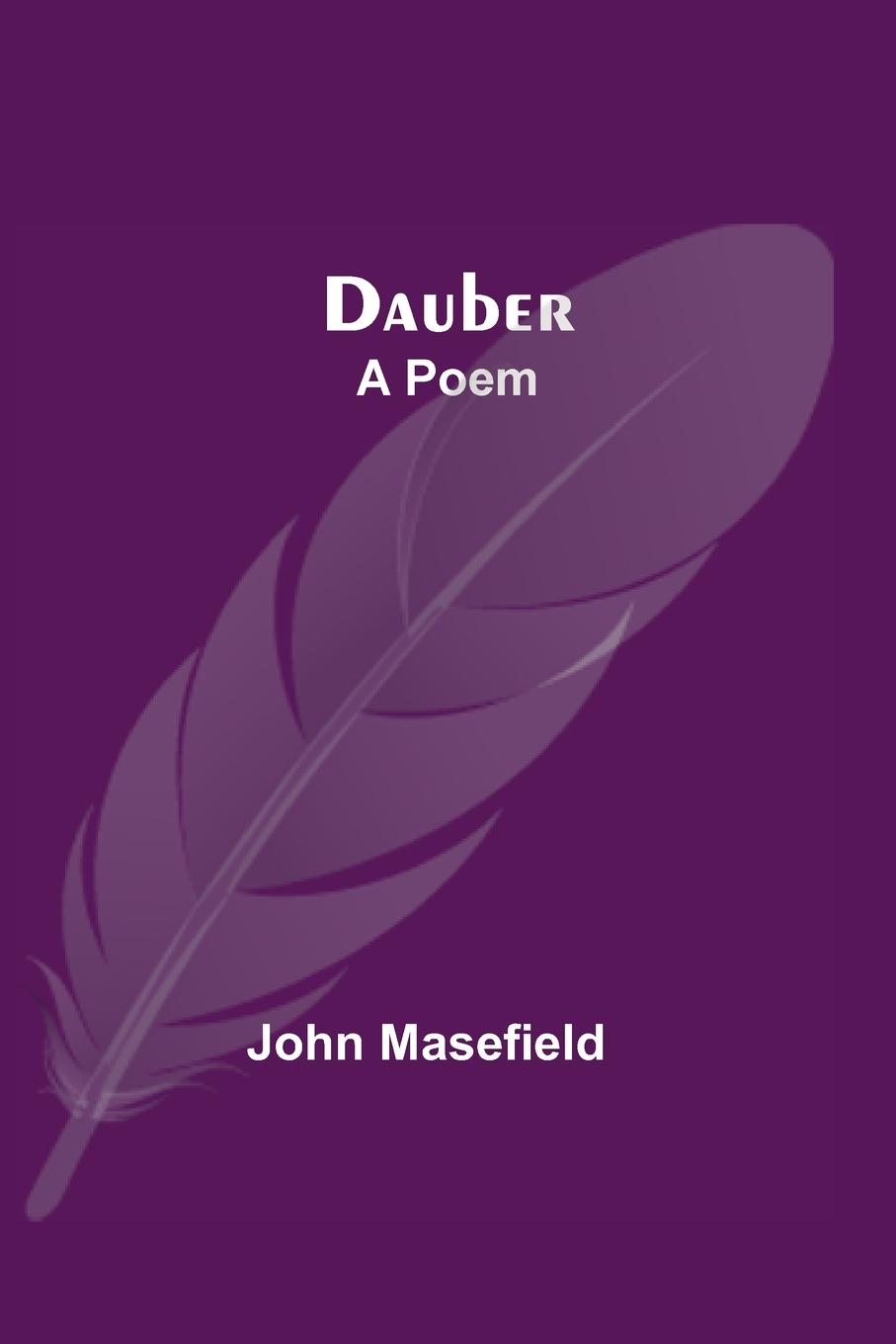 Knjiga Dauber John Masefield