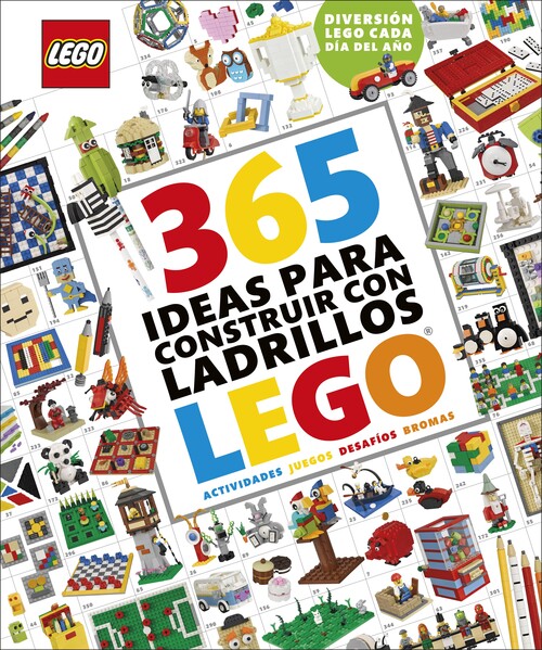 Könyv 365 ideas para construir con ladrillos LEGO« nueva edición DANIEL LIPKOWITZ
