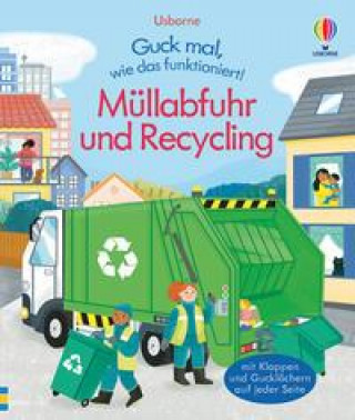Carte Guck mal, wie das funktioniert! Müllabfuhr und Recycling Giovanna Medeiros