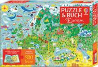 Játék Puzzle & Buch: Europa The Boy