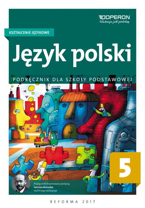 Книга Język polski podręcznik kształcenie językowe dla klasy 5 szkoły podstawowej Hanna Szaniawska