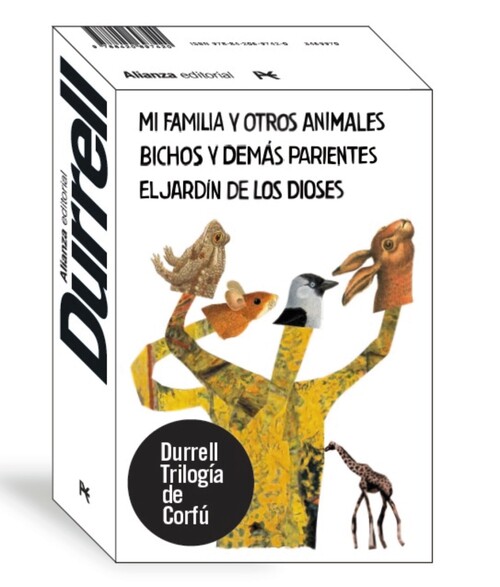 Kniha Trilogía de Corfú - Estuche GERALD DURRELL