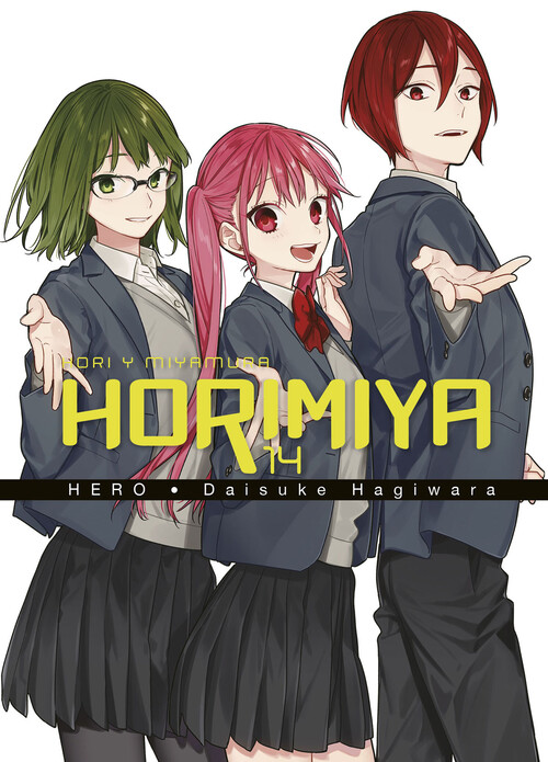 Knjiga Horimiya 14 DAISUKE HAGIWARA HERO