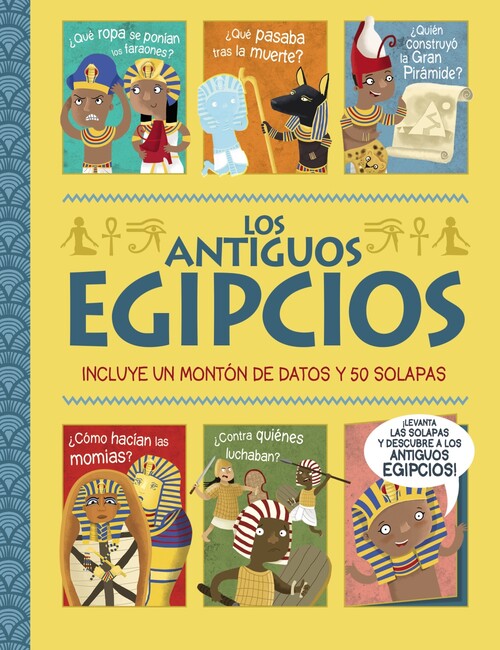 Kniha Los antiguos egipcios. ¡Un libro con solapas! JOSHUA GEORGE