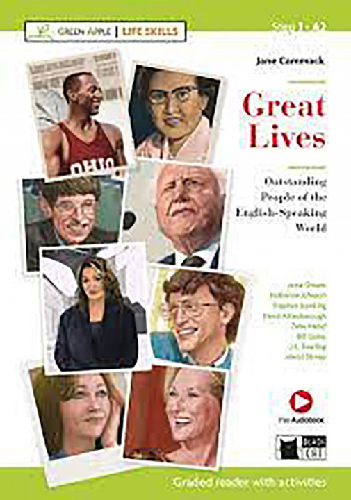 Kniha GREAT LIVES (+AUDIOBOOK) (A2) GREEN APPLE LIFE SKILLS JANE CAMMACK