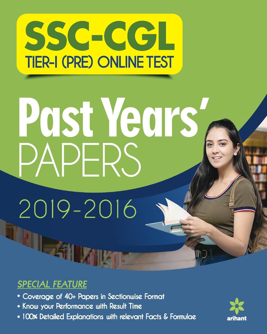 Knjiga Solved Papers Ssc Cgl Combined Graduate Level Tier-I 2021 Arihant Experts