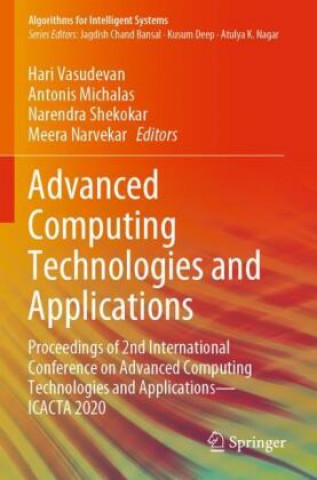 Knjiga Advanced Computing Technologies and Applications Meera Narvekar