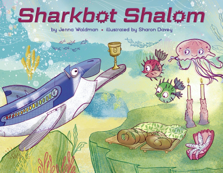 Kniha Sharkbot Shalom Sharon Davey