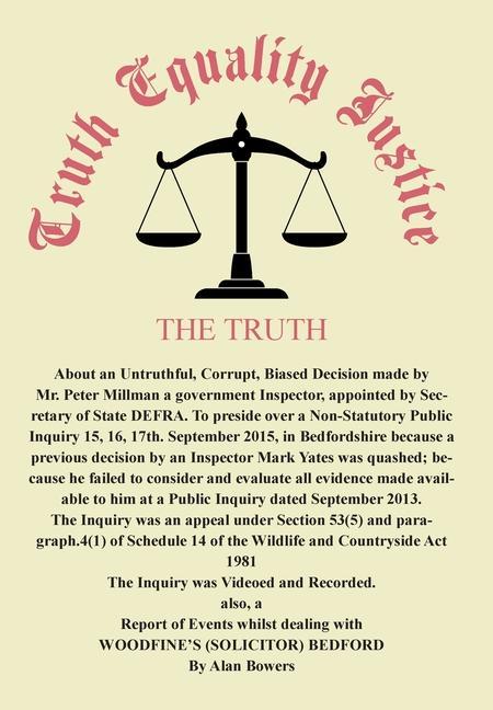 Knjiga Truth Equality Justice Alan Bowers