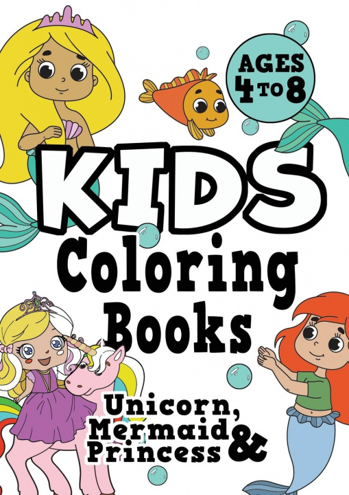 Kniha Kids Coloring Books Ages 4-8 