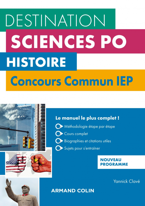 Carte Histoire - Concours commun IEP - 3e éd. Yannick Clavé