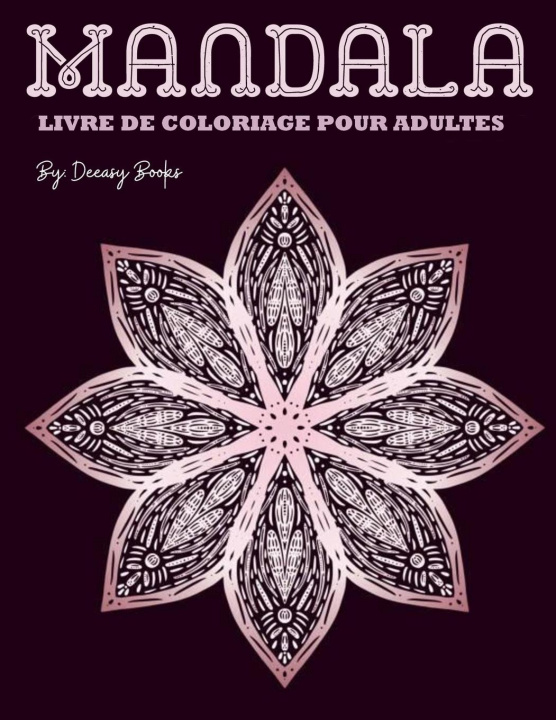 Carte Mandala LIVRE DE COLORIAGE POUR ADULTES 