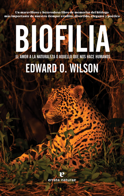 Book Biofilia EDWARD WILSON