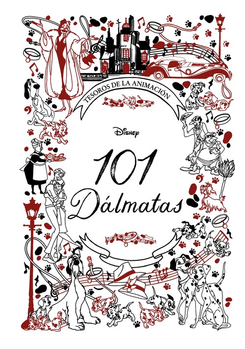 Книга 101 Dálmatas. Tesoros de la animación 