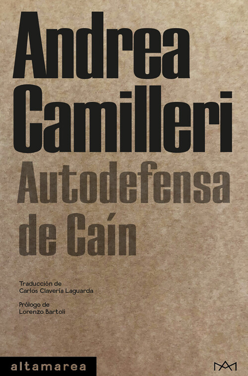 Knjiga Autodefensa de Caín ANDREA CAMILLERI