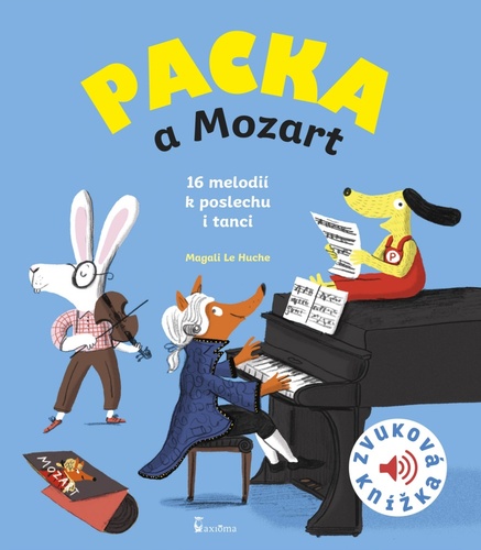 Kniha Packa a Mozart Magali Le Huche