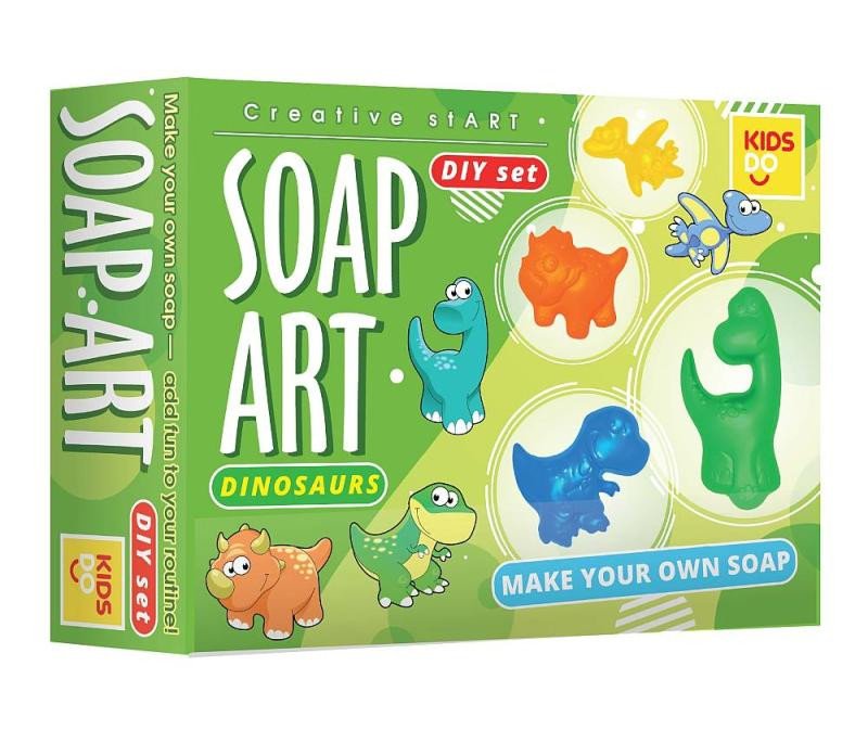 Kniha PEXI SOAP ART Výroba mýdel - Dinosauři 