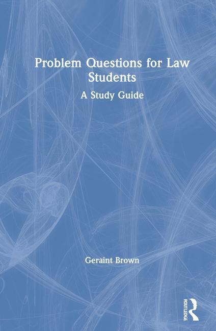Boek Problem Questions for Law Students Geraint Brown