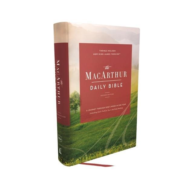 Knjiga NKJV, MacArthur Daily Bible, 2nd Edition, Hardcover, Comfort Print 