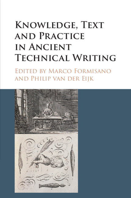 Knjiga Knowledge, Text and Practice in Ancient Technical Writing Marco Formisano