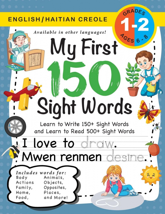 Boek My First 150 Sight Words Workbook Dick Lauren Dick