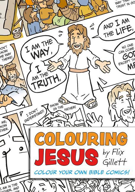 Knjiga Colouring Jesus Flix Gillett