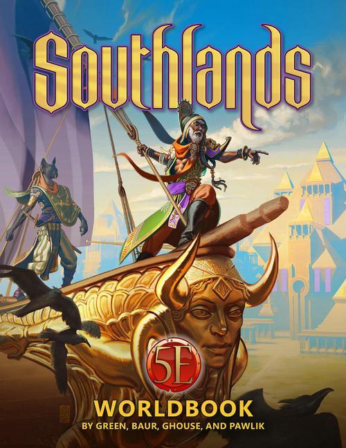 Carte Southlands Worldbook for 5th Edition Green