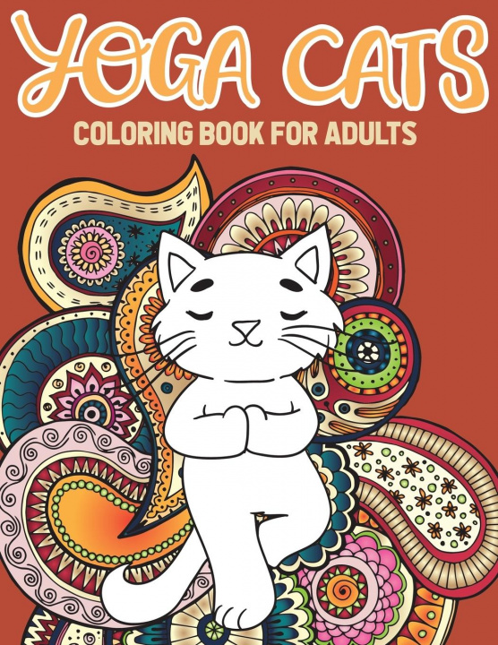 Buch Yoga Cat Coloring Book 