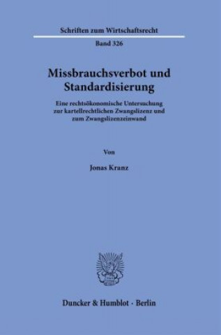 Könyv Missbrauchsverbot und Standardisierung 
