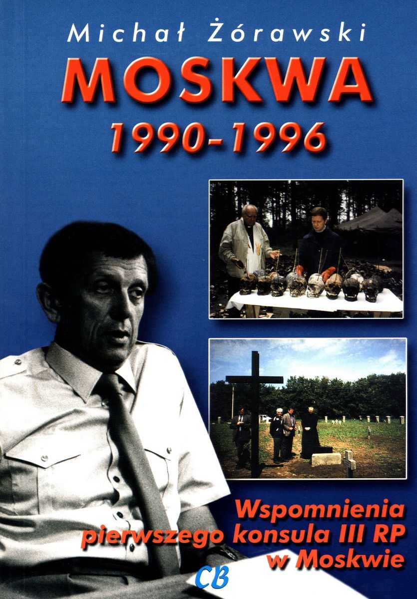 Kniha Moskwa 1990-1996 Michał Żórawski