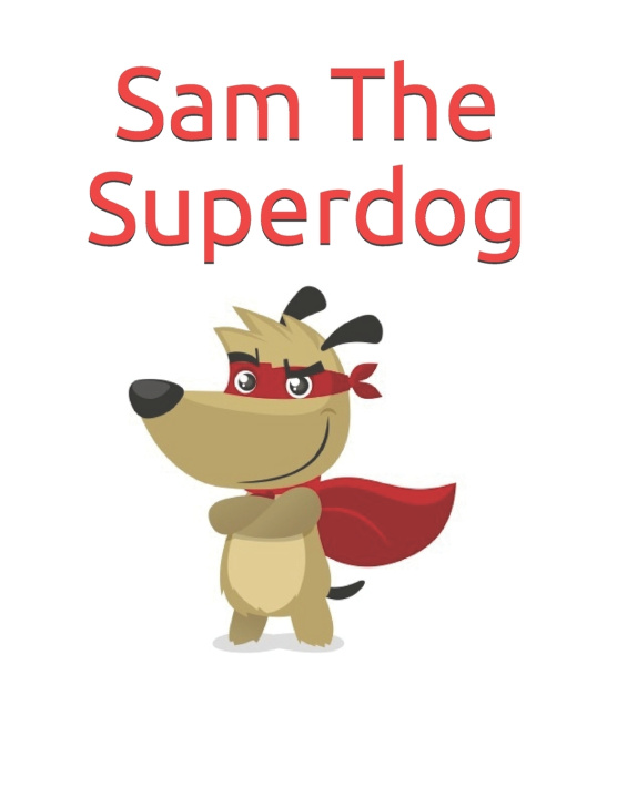 Buch Sam The Superdog Steffanus BLDS Steffanus
