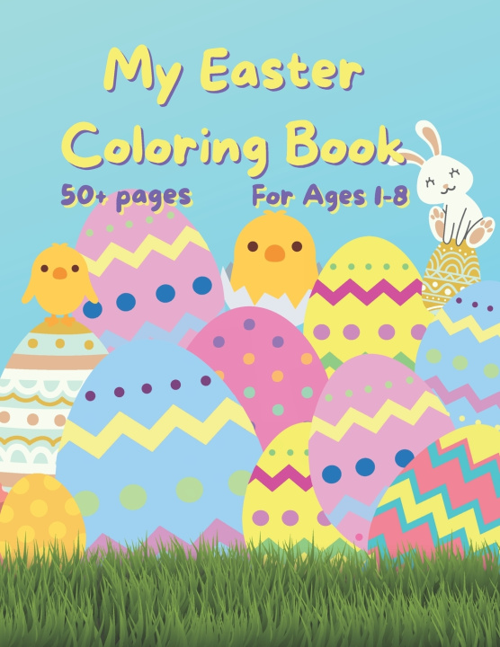 Knjiga My Easter Coloring Book Walker Ellie Walker